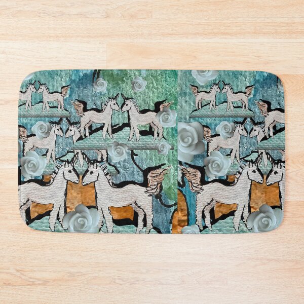 Item preview, Unicorns and roses  designed and sold by LynseysArtShop.