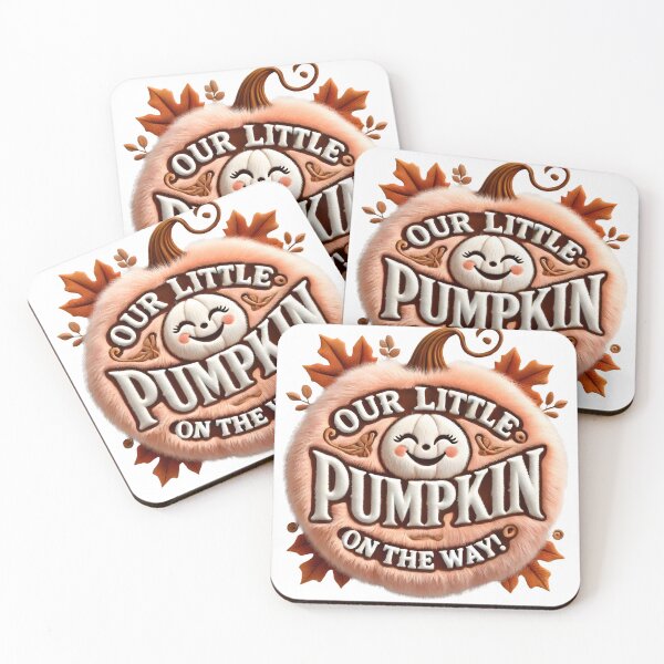 Item preview, Our Little Pumpkin on the Way Announcement - Halloween Themed Baby Announcement for October designed and sold by StyLeHi.