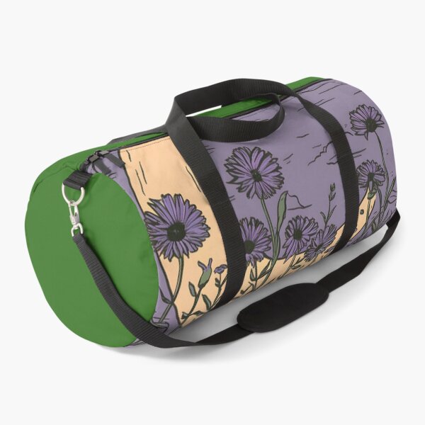Item preview, Fourth of the Seven Nights. Moonlit Night, Meadow, Blooming Flowers against the Moon. Magical Print. designed and sold by Zenithara.