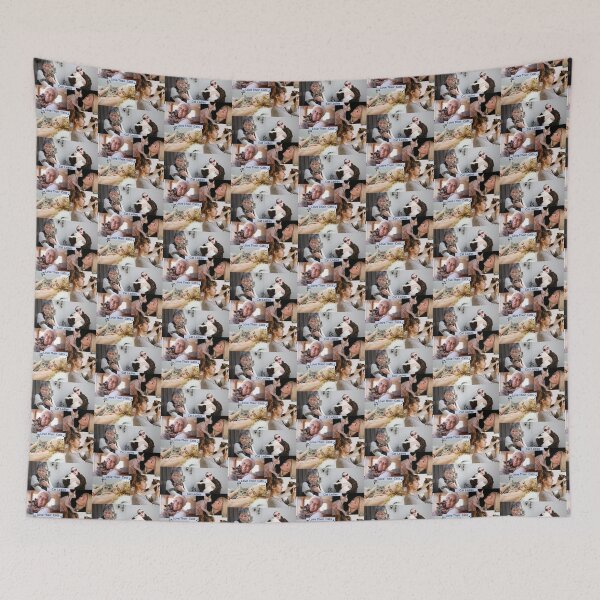 Item preview, Cat Ladies Love Their Cats Music Notes Collage designed and sold by BrightrDayMusicArt.