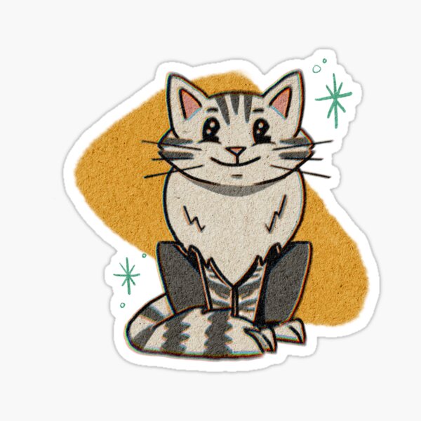 Item preview, Retro Cat  designed and sold by Rainecreations.