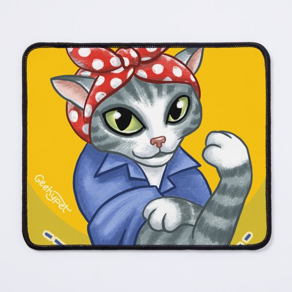 Item preview, The Future is Feline designed and sold by geekypet.
