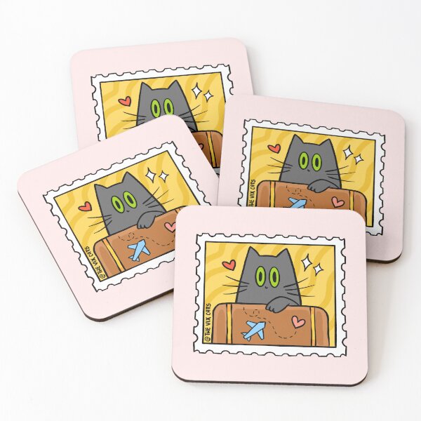 Item preview, Travelling Cat designed and sold by TheVixCats.