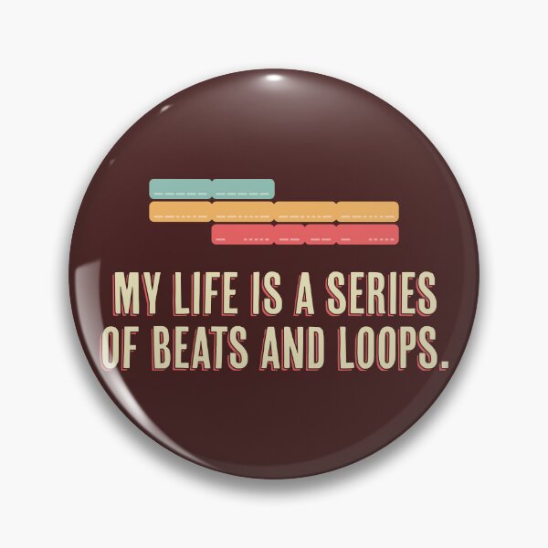 Item preview, My life is a series of beats and loops. designed and sold by darkskygear.
