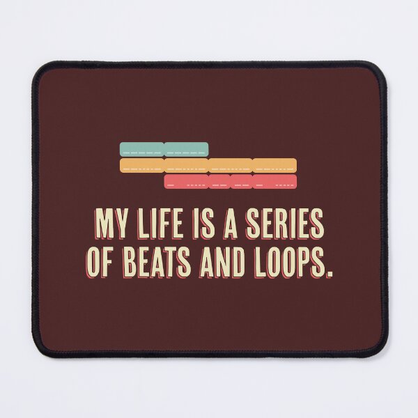 Item preview, My life is a series of beats and loops. designed and sold by darkskygear.