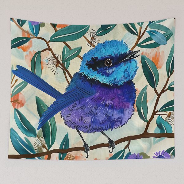 Item preview, Splendid Fairywren designed and sold by HarperSkye.
