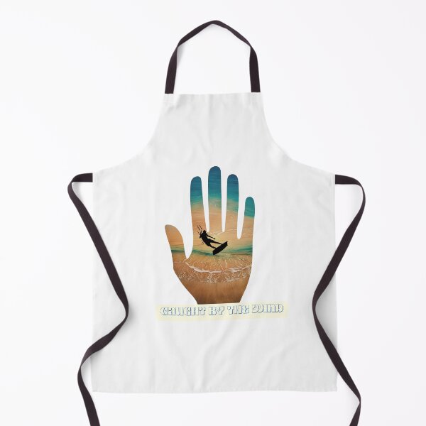 Item preview, Trapped by the Wind: Kitesurfing Beach Hand Art designed and sold by StyleFused.