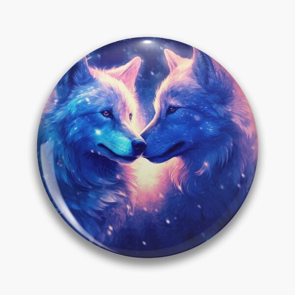 Item preview, Blue ice cute Wolf designed and sold by Kriengsaktalek.