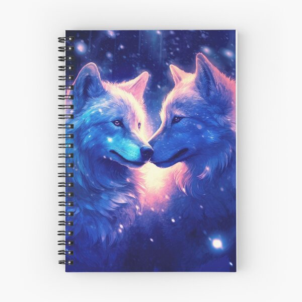 Item preview, Blue ice cute Wolf designed and sold by Kriengsaktalek.