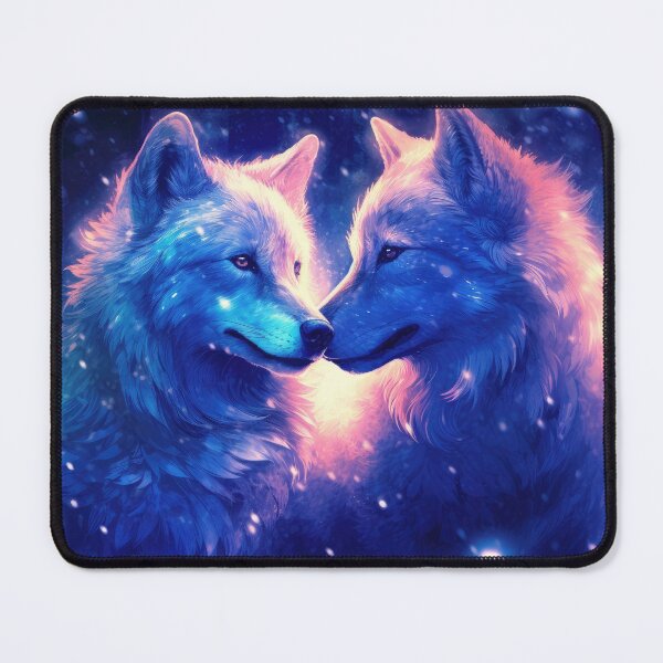 Item preview, Blue ice cute Wolf designed and sold by Kriengsaktalek.