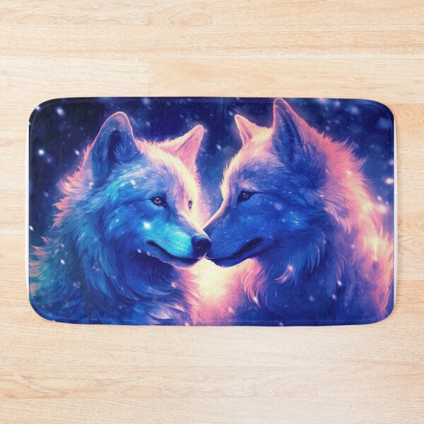 Item preview, Blue ice cute Wolf designed and sold by Kriengsaktalek.