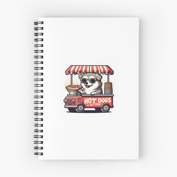 Item preview, Cute Dog Selling Hot Dogs designed and sold by Brzdacu.