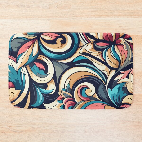 Item preview, Abstract Flower Pattern designed and sold by Coffee Lifestyle.