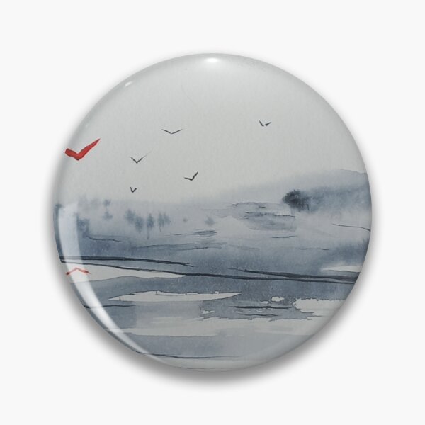 Item preview, Frozen lake view designed and sold by Elenaoilart.