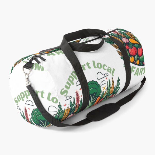 Item preview, Support Local Farmers Eat Local designed and sold by MerchMagia.
