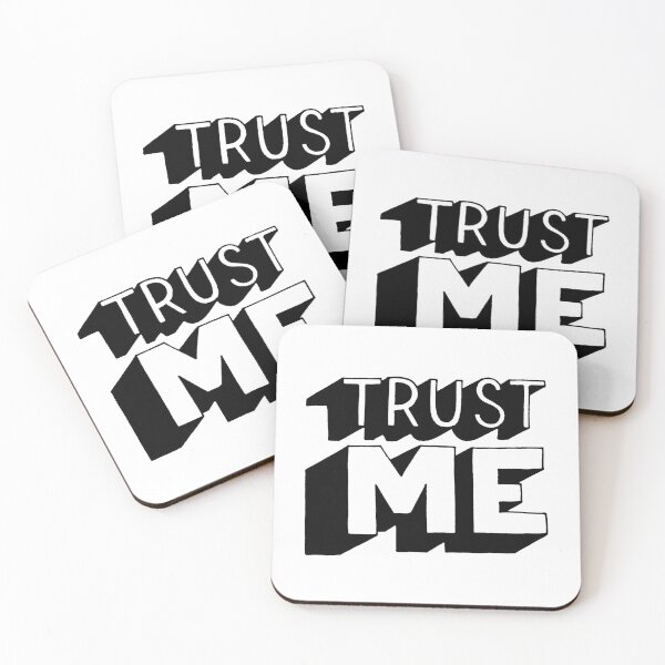Item preview, Trust me hand lettering designed and sold by Marta Ambrosetti.