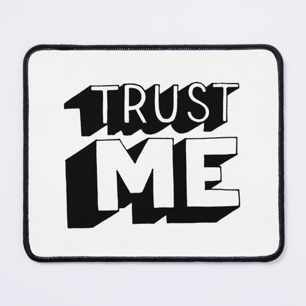 Item preview, Trust me hand lettering designed and sold by Marta Ambrosetti.