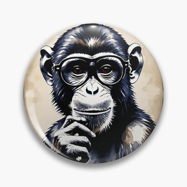 Item preview, Thinking monkey designed and sold by django727.