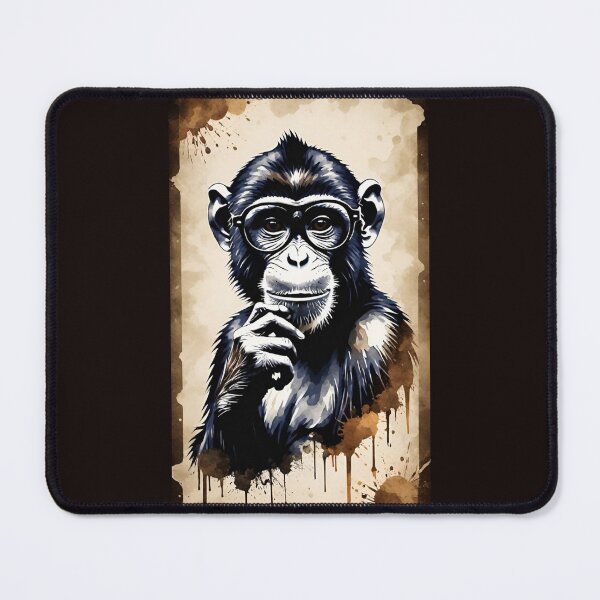 Item preview, Thinking monkey designed and sold by django727.