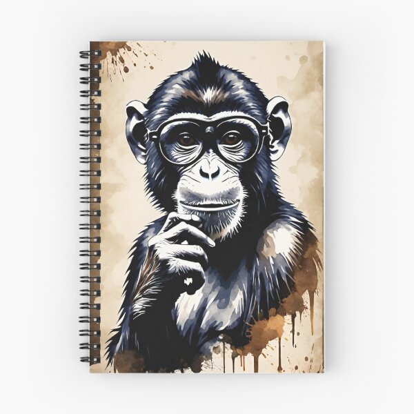 Item preview, Thinking monkey designed and sold by django727.
