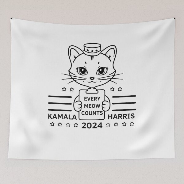 Item preview, Childless Cat Ladies For Kamala - Every Meow Counts designed and sold by MALIKABO.