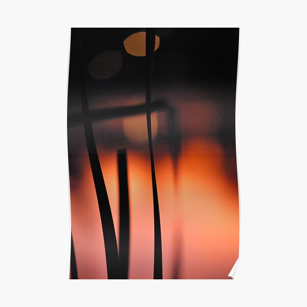 Evening Glare Poster