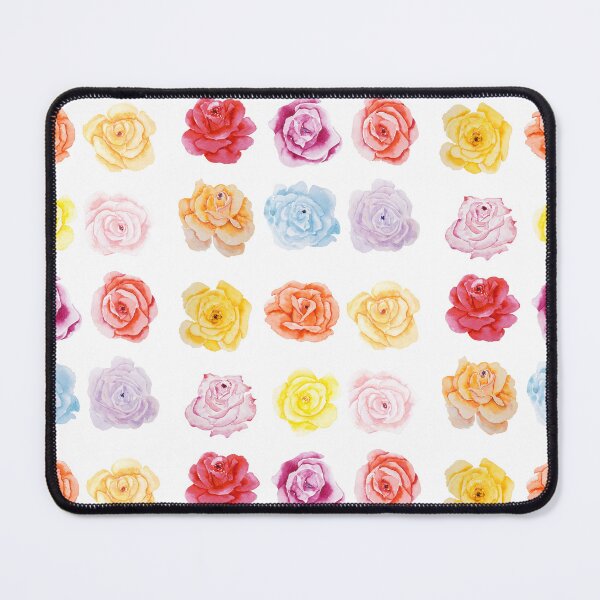 Item preview, original hand painted colourful rose collections watercolour designed and sold by SelenePaintings .