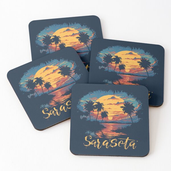 Item preview, Sarasota (with Yellow Lettering) designed and sold by VelvetRoom.