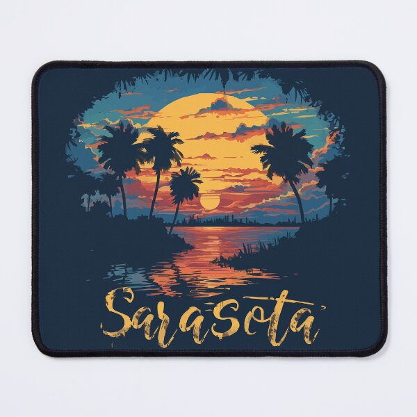 Item preview, Sarasota (with Yellow Lettering) designed and sold by VelvetRoom.