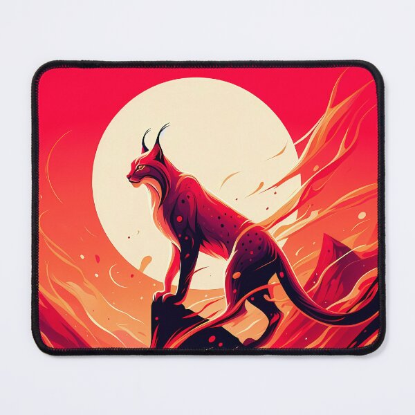 Item preview, Fire Lynx, Ai Generated Art designed and sold by ACC .