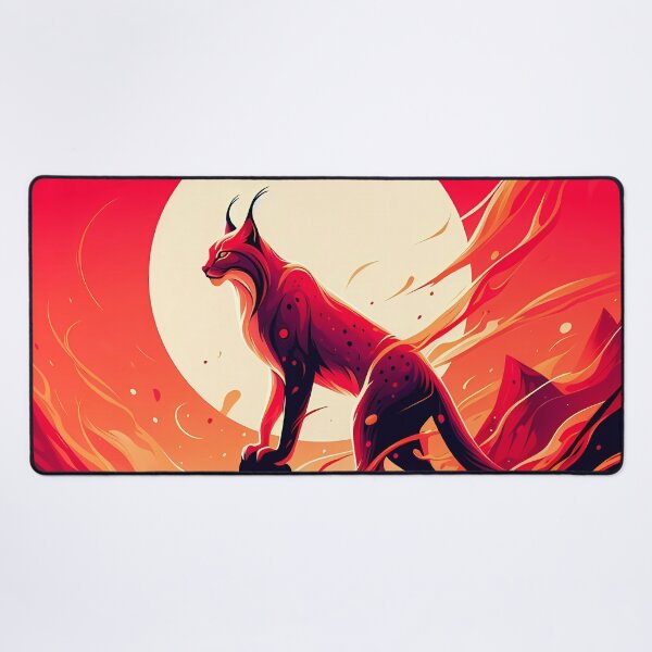 Item preview, Fire Lynx, Ai Generated Art designed and sold by ACC .