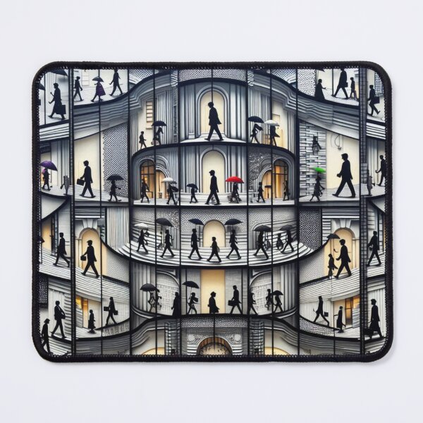 Item preview, Escheresque Staircase Illusion designed and sold by ZenOfAIarts.