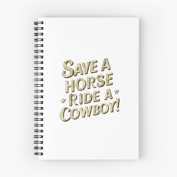 Item preview, Save a horse ride a cowboy vintage designs designed and sold by Redjakkal.