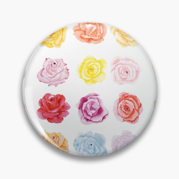 Item preview, original hand painted colourful rose collections watercolour  designed and sold by SelenePaintings .