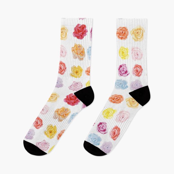 Item preview, original hand painted colourful rose collections watercolour  designed and sold by ColorandColor.