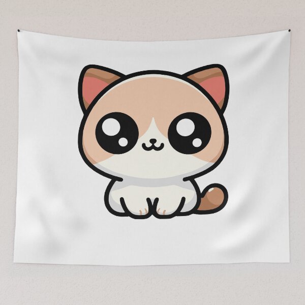 Item preview, Cute Balinese Cat! designed and sold by PMCreative.