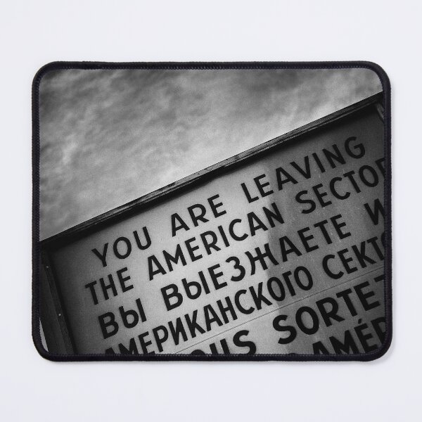 Item preview, Checkpoint Charlie Sign designed and sold by David Bowman.