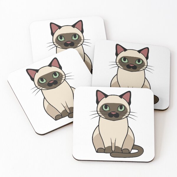 Item preview, Balinese Cat! Cute Siamese Kitten designed and sold by PMCreative.