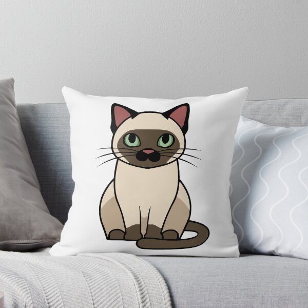 Item preview, Balinese Cat! Cute Siamese Kitten designed and sold by PMCreative.