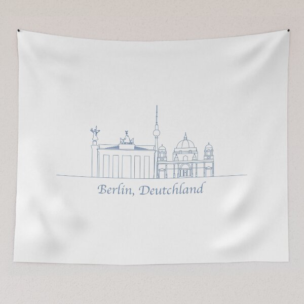 Item preview, Berlin line art designed and sold by jessi2301.