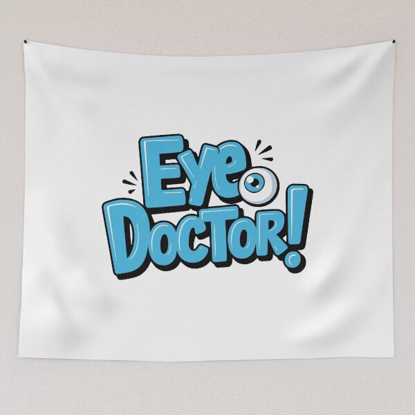 Item preview, Eye Doctor! Blue Ophthalmic Technician designed and sold by PMCreative.