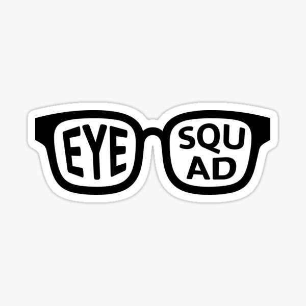 Item preview, Eye Squad. Black And White Ophthalmic Technician designed and sold by PMCreative.