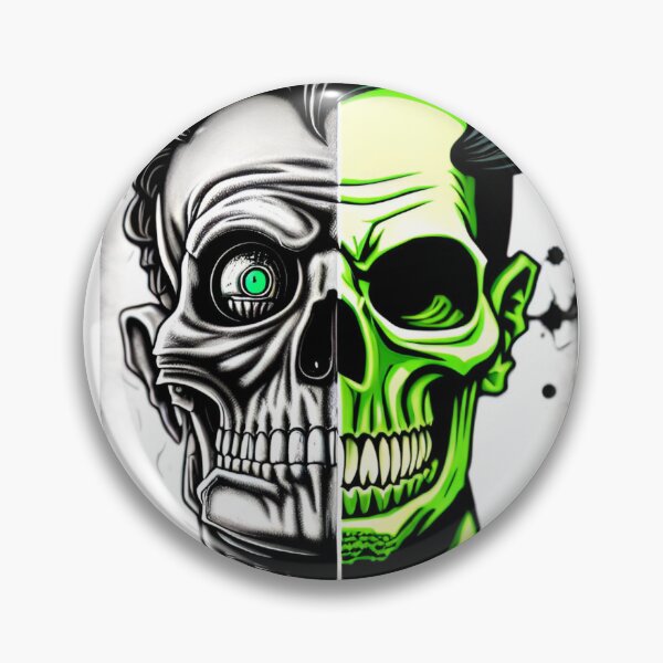Item preview, ghoul, zombie, fallout, movie, game designed and sold by DonnaBlankaArt.