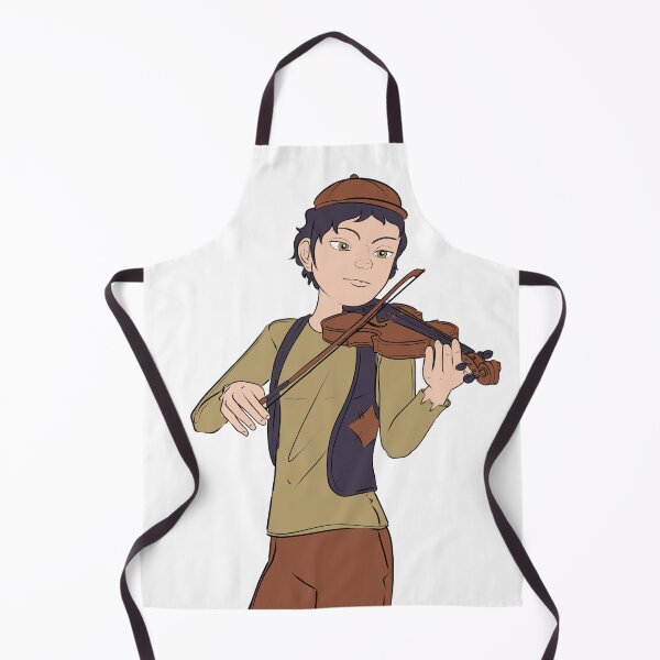 Item preview, Young orphan playing the violin designed and sold by Selfmaiden.