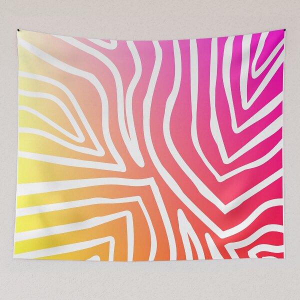 Artikelvorschau, Rosa Zebra-Muster entworfen und verkauft von Sartoris Art.