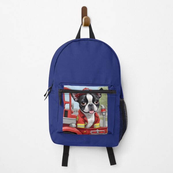 Item preview, Fearless Fire Fighting Boston Terriers designed and sold by Hall-O-Gram.