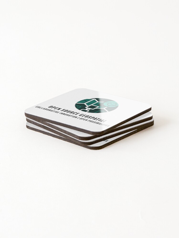 Thumbnail 4 of 5, Coasters (Set of 4), Open Source Geospatial - Collaborative Innovation designed and sold by ProjectGeo.