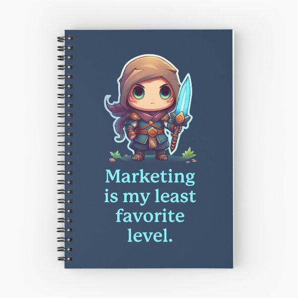 Item preview, Marketing is my least favorite level. designed and sold by darkskygear.
