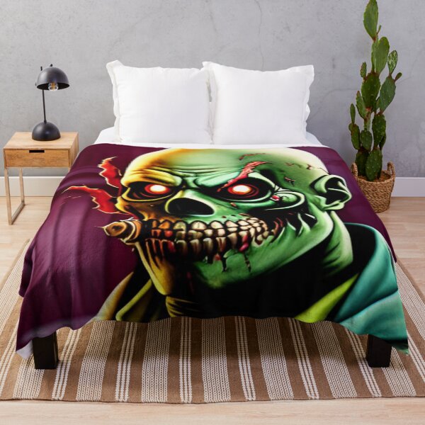 Item preview, ghoul, zombie, fallout, movie, game designed and sold by DonnaBlankaArt.