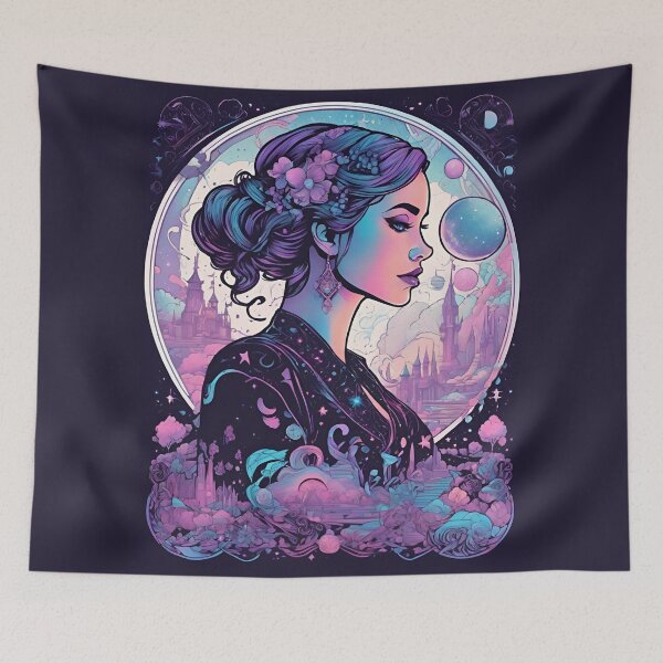 Item preview, Galaxy Maiden designed and sold by SilverSunStudio.